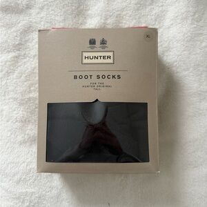 Hunter Black Boot Socks for Women